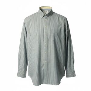 Classic Green Patterned Dress Shirt